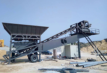 YHZS35移动式搅拌站(图4) 台湾50移动式搅拌站